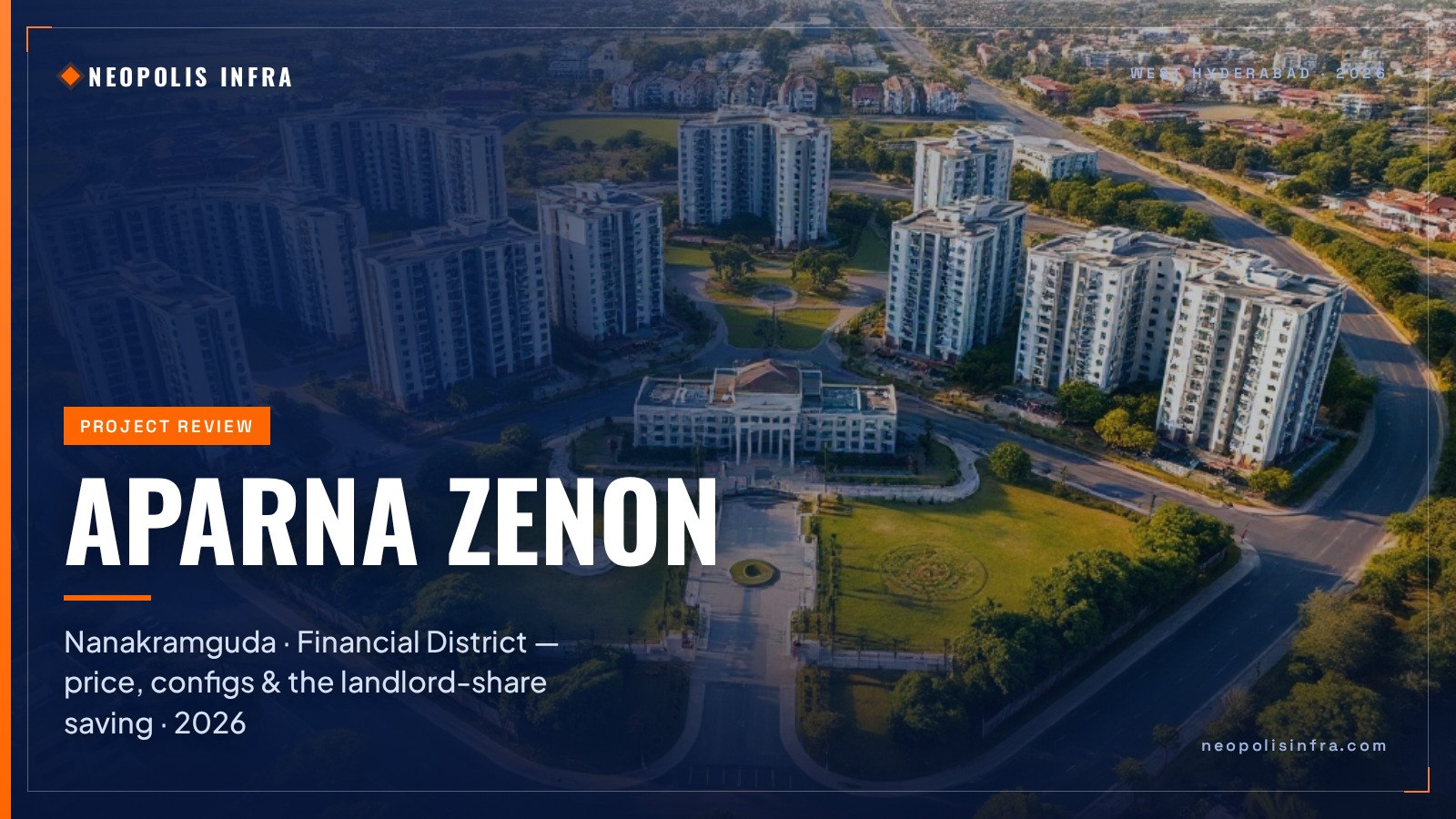Aparna Zenon Nanakramguda 2026: Price, Floor Plans, Review & Landlord-Share Saving