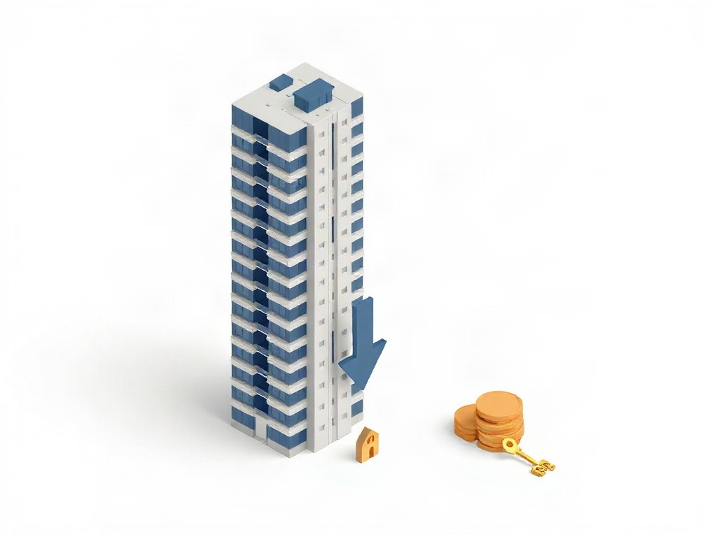How the landlord-share route delivers the same Narsingi flat 8–14% below comparable resale.